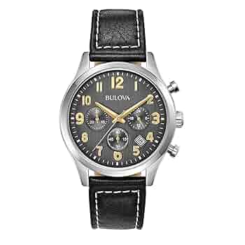 Bulova 　手巻き時計 黒文字盤 茶色レザー 71Op-6Ib+sL._SY350_QL30_.jpg